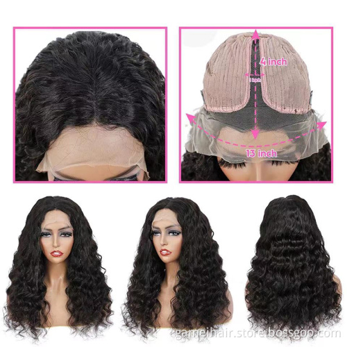 A large number of wholesale black woman  with bang dropshipping blond lace frontal kinky curly human hair wig